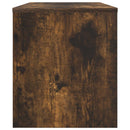 TV-skab Røget eg 80 x 35 x 40 cm Konstrueret træ