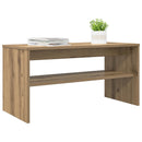 TV-skab Artisan Egetræ 80 x 35 x 40 cm Konstrueret træ