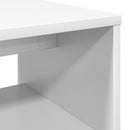 TV-skab Hvid 100 x 35 x 40 cm Konstrueret træ