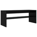 TV-skab Sort eg 100 x 35 x 40 cm Konstrueret træ