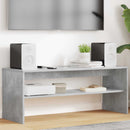TV-skab Beton Grå 100 x 35 x 40 cm Konstrueret træ