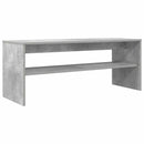 TV-skab Beton Grå 100 x 35 x 40 cm Konstrueret træ