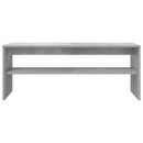TV-skab Beton Grå 100 x 35 x 40 cm Konstrueret træ