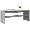 TV-skab Grå Sonoma 100 x 35 x 40 cm Konstrueret træ