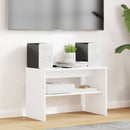 TV-skab Hvid 60 x 30 x 40 cm Konstrueret træ