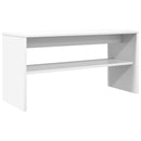 TV-skab Hvid 80 x 30 x 40 cm Konstrueret træ