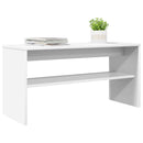 TV-skab Hvid 80 x 30 x 40 cm Konstrueret træ