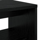 TV-skab Sort eg 80 x 30 x 40 cm Konstrueret træ