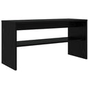 TV-skab Sort eg 80 x 30 x 40 cm Konstrueret træ
