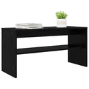 TV-skab Sort eg 80 x 30 x 40 cm Konstrueret træ