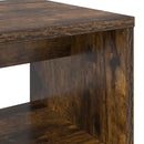 TV-skab Røget eg 80 x 30 x 40 cm Konstrueret træ