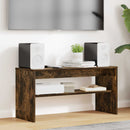 TV-skab Røget eg 80 x 30 x 40 cm Konstrueret træ