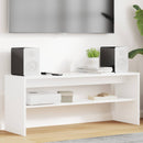 TV-skab Hvid 100 x 30 x 40 cm Konstrueret træ