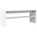 TV-skab Hvid 100 x 30 x 40 cm Konstrueret træ