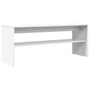 TV-skab Hvid 100 x 30 x 40 cm Konstrueret træ