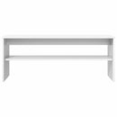 TV-skab Hvid 100 x 30 x 40 cm Konstrueret træ