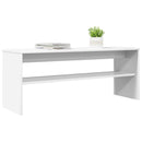 TV-skab Hvid 100 x 30 x 40 cm Konstrueret træ