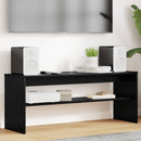 TV-skab Sort eg 100 x 30 x 40 cm Konstrueret træ