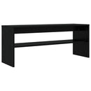 TV-skab Sort eg 100 x 30 x 40 cm Konstrueret træ