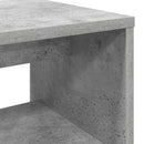 TV-skab Beton Grå 100 x 30 x 40 cm Konstrueret træ