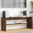TV-skab Røget eg 100 x 30 x 40 cm Konstrueret træ