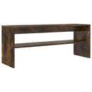 TV-skab Røget eg 100 x 30 x 40 cm Konstrueret træ