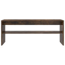 TV-skab Røget eg 100 x 30 x 40 cm Konstrueret træ