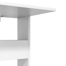 Sidebord Hvid 40 x 35 x 60,5 cm Konstrueret træ