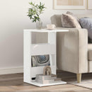 Sidebord Hvid 40 x 35 x 60,5 cm Konstrueret træ