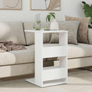 Sidebord Hvid 40 x 35 x 60,5 cm Konstrueret træ