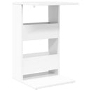 Sidebord Hvid 40 x 35 x 60,5 cm Konstrueret træ