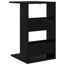 Sidebord Sort eg 40 x 35 x 60,5 cm Konstrueret træ