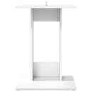 Sidebord Hvid 45 x 40 x 62,5 cm Konstrueret træ