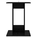 Sidebord Sort eg 45 x 40 x 62,5 cm Konstrueret træ