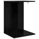 Sidebord Sort eg 45 x 40 x 62,5 cm Konstrueret træ