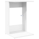 Sidebord Hvid 40 x 38 x 62,5 cm Konstrueret træ
