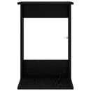 Sidebord Sort eg 40 x 38 x 62,5 cm Konstrueret træ