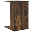 Sidebord 40 x 35 x 60 cm Konstrueret træ Røget eg