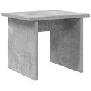 Sko skab med hylde 2 pcs Beton Grå Konstrueret træ