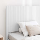 Sengestel med opbevaring og hovedgærde Hvid 90 x 190 cm