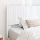 Sengestel med opbevaring og hovedgærde Hvid 90 x 200 cm