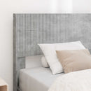 Sengestel med opbevaring og hovedgærde Betongrå 100 x 200 cm