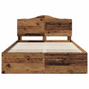 Sengestel Gammelt træ 140 x 190 cm Massiv fyrretræ