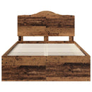 Sengestel Gammelt træ 135 x 190 cm Massiv fyrretræ