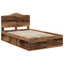 Sengestel Gammelt træ 120 x 200 cm Massiv fyrretræ