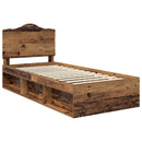 Sengestel Gammelt træ 90 x 200 cm Massiv fyrretræ