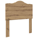 Sengestel med hovedgærde Artisan eg 90 x 200 cm Massiv fyrretræ