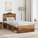 Sengestel Gammelt træ 90 x 190 cm Massiv fyrretræ