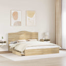 Opbevaringsseng Sonoma eg 180 x 200 cm Konstrueret træ