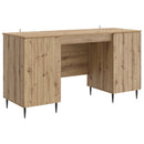 Bord Artisan-eg Konstrueret træ 142,5 x 50 x 75 cm